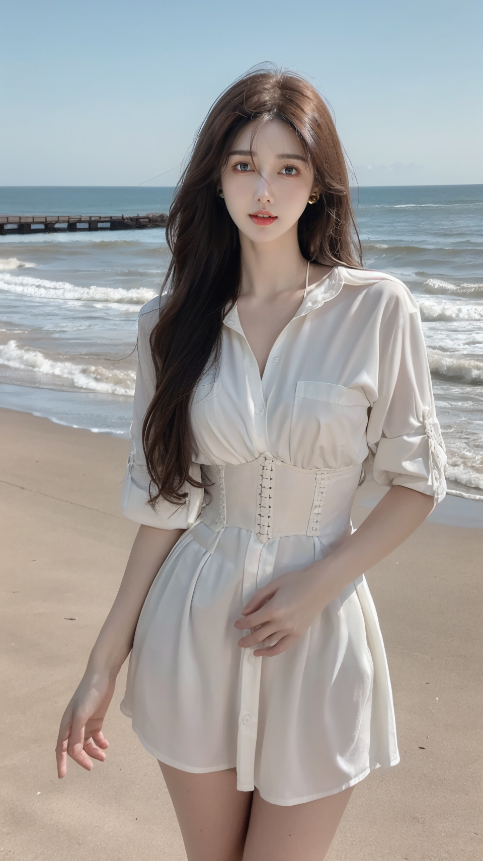00144-2086190866-masterpiece,best quality,bright colors,solo,photo_,(1girl_1.3),(standing_1.3),(looking at viewer_1.4),Elegant,detailed gorgeous.png